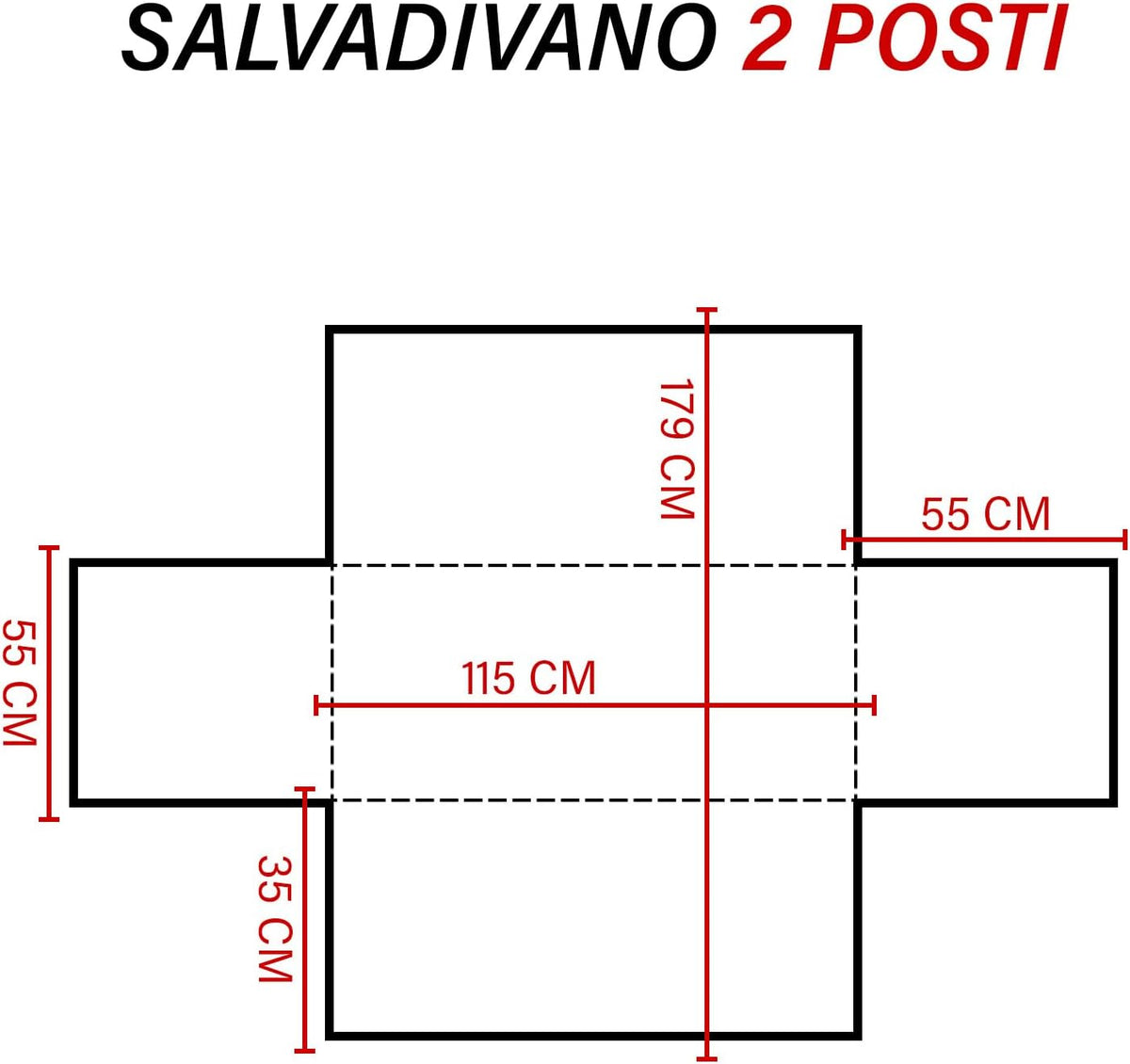 Copridivano Con Braccioli Antimacchia Trapuntato Protettore Impermeabile Con Elastico Antiscivolo