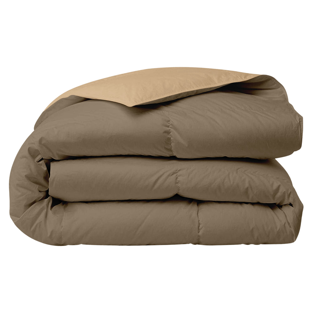 Piumino Letto invernale in Piuma d'Oca 90/10 Double Face 350 Gr/Mq Coperta Inverno Piumone Caldo Trapuntato Trapunta