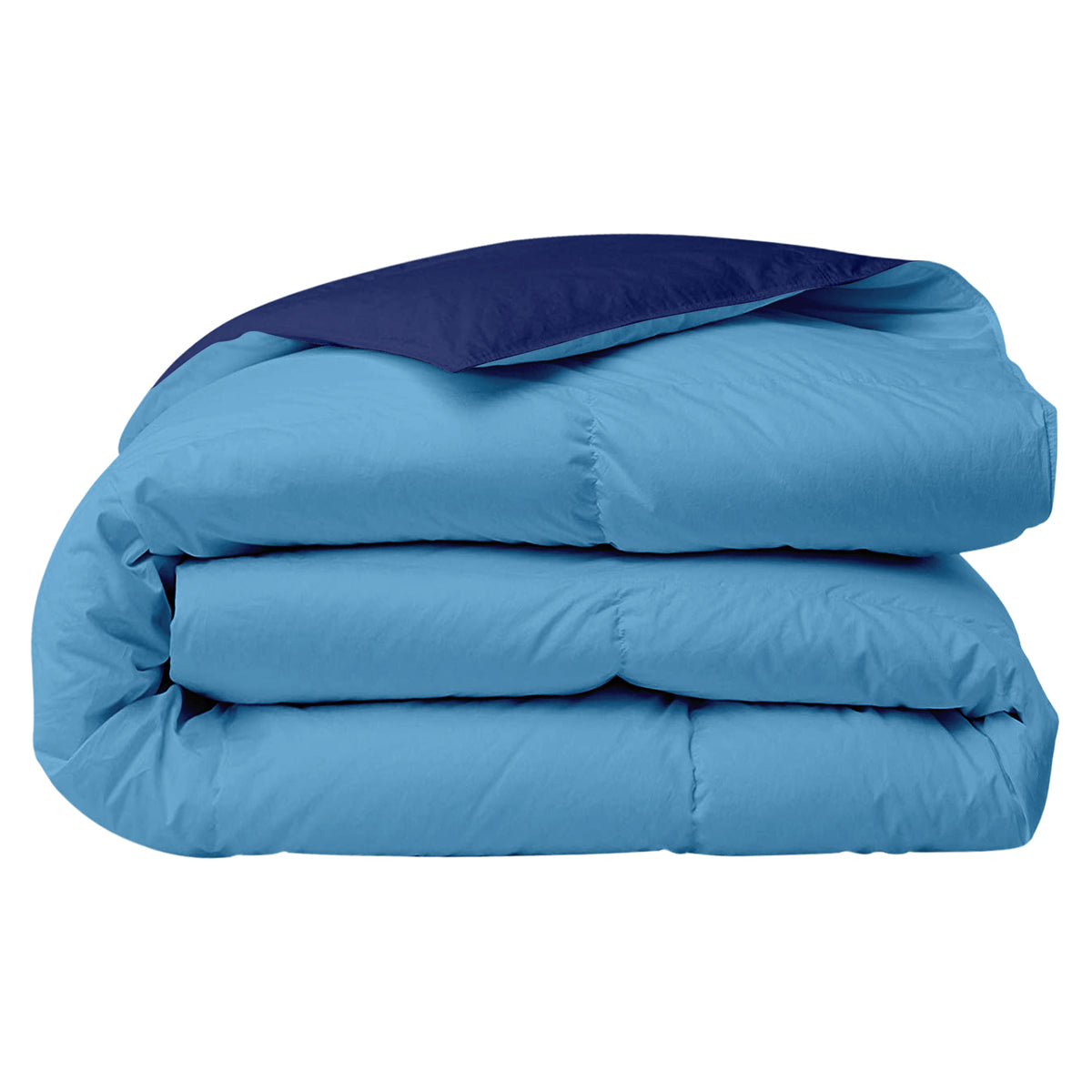 Piumino Letto invernale in Piuma d'Oca 90/10 Double Face 350 Gr/Mq Coperta Inverno Piumone Caldo Trapuntato Trapunta