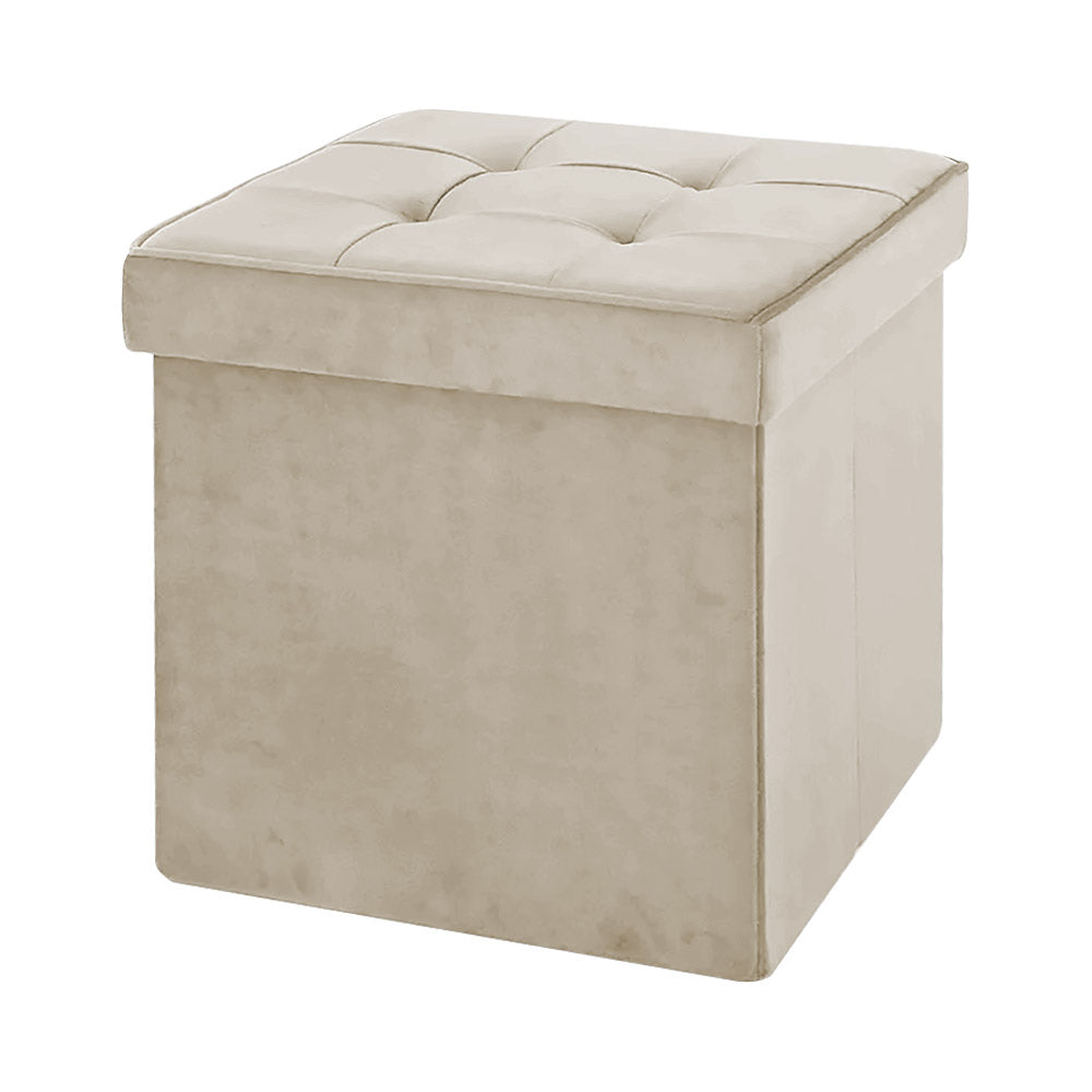 Pouf Contenitore In Velluto Quadrato Moderno Panca Cassapanca Soggiorno Panchina Per Ingresso Scarpiera Sgabello Panca Moderna