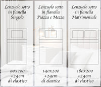 Lenzuolo Sotto In Calda E Morbida Flanella Di Cotone Autunnale Invernale Felpato Con Angoli Flanellato Elasticizzati E Anti Pilling coprimaterasso