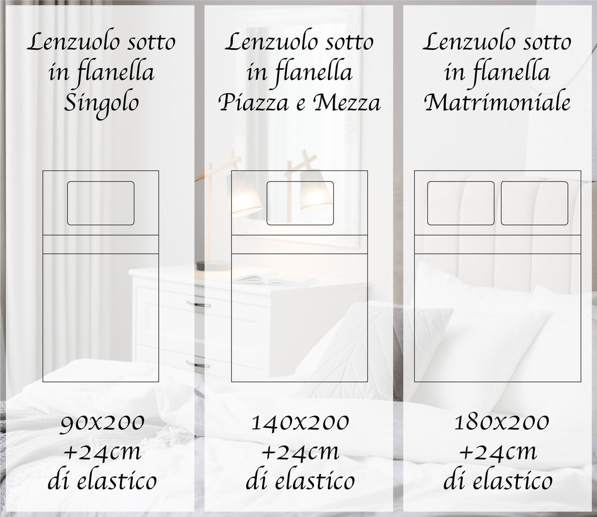 Lenzuolo Sotto In Calda E Morbida Flanella Di Cotone Autunnale Invernale Felpato Con Angoli Flanellato Elasticizzati E Anti Pilling coprimaterasso