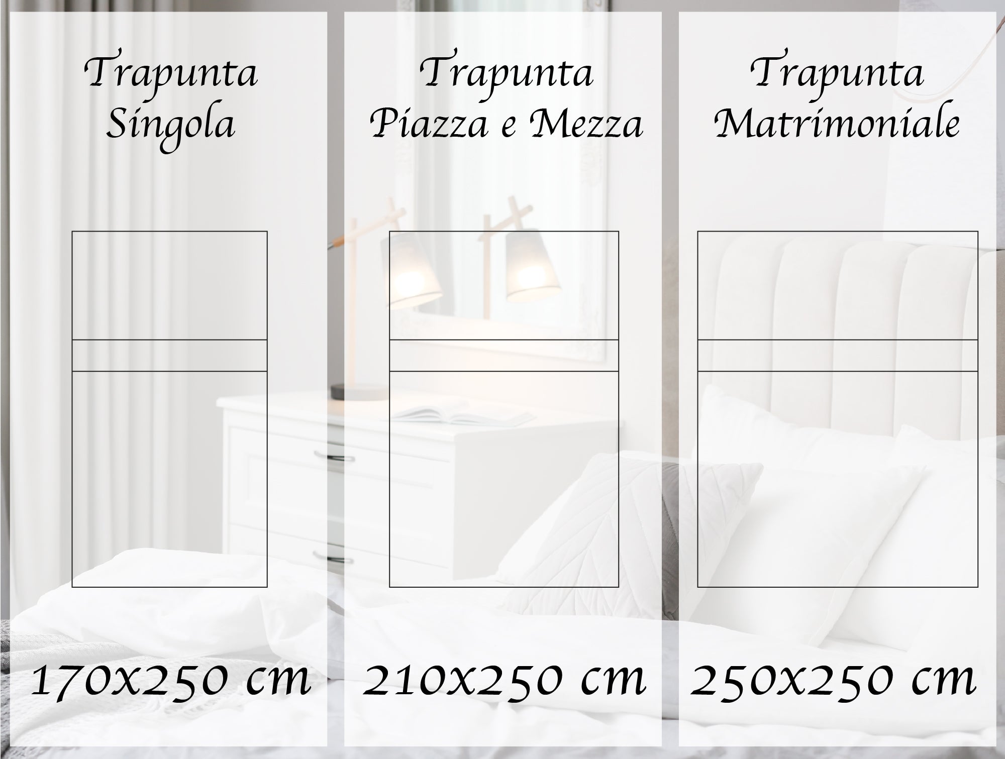 Piumino matrimoniale 250 x clearance 250