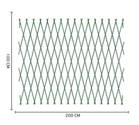 Traliccio Grigliato Estensibile In Pvc Sostegno Muro Fiori Piante Rampicanti Terrazzi Balcone Giardino Reticolato Fioriera Parete Verticale