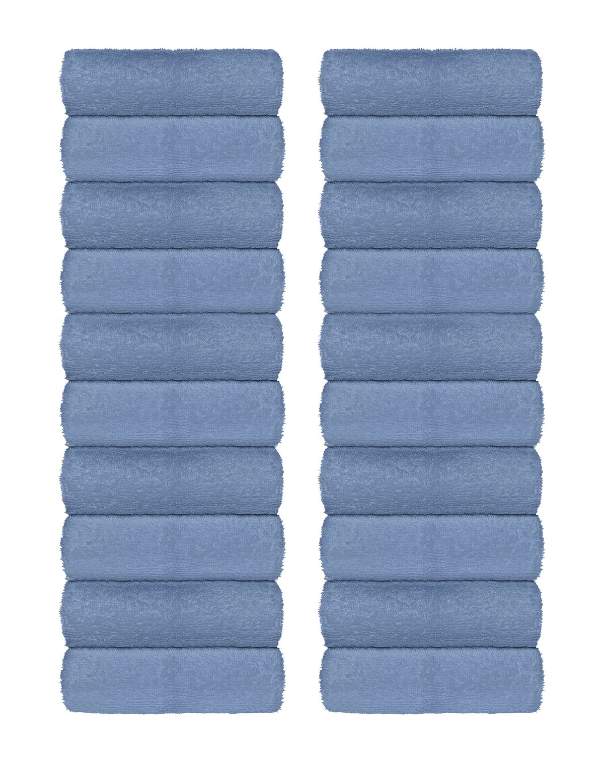 Set Asciugamani Bagno 100% Cotone Super Assorbenti Telo Doccia Spugna Professionali Salvietta Lavetta Viso Asciugamano Teli Asciugamano -Azzurro