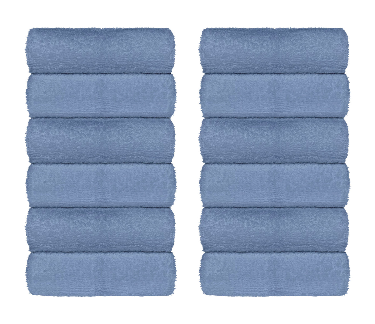 Set Asciugamani Bagno 100% Cotone Super Assorbenti Telo Doccia Spugna Professionali Salvietta Lavetta Viso Asciugamano Teli Asciugamano -Azzurro